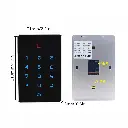 Office Desk Accessorieskeyless Entry Door Lock with Keypad, Smart Lock Electronic Locks for Front Door Touchscreen Keypads Door Lock Automatic Lock Support 2000 Users Clearance