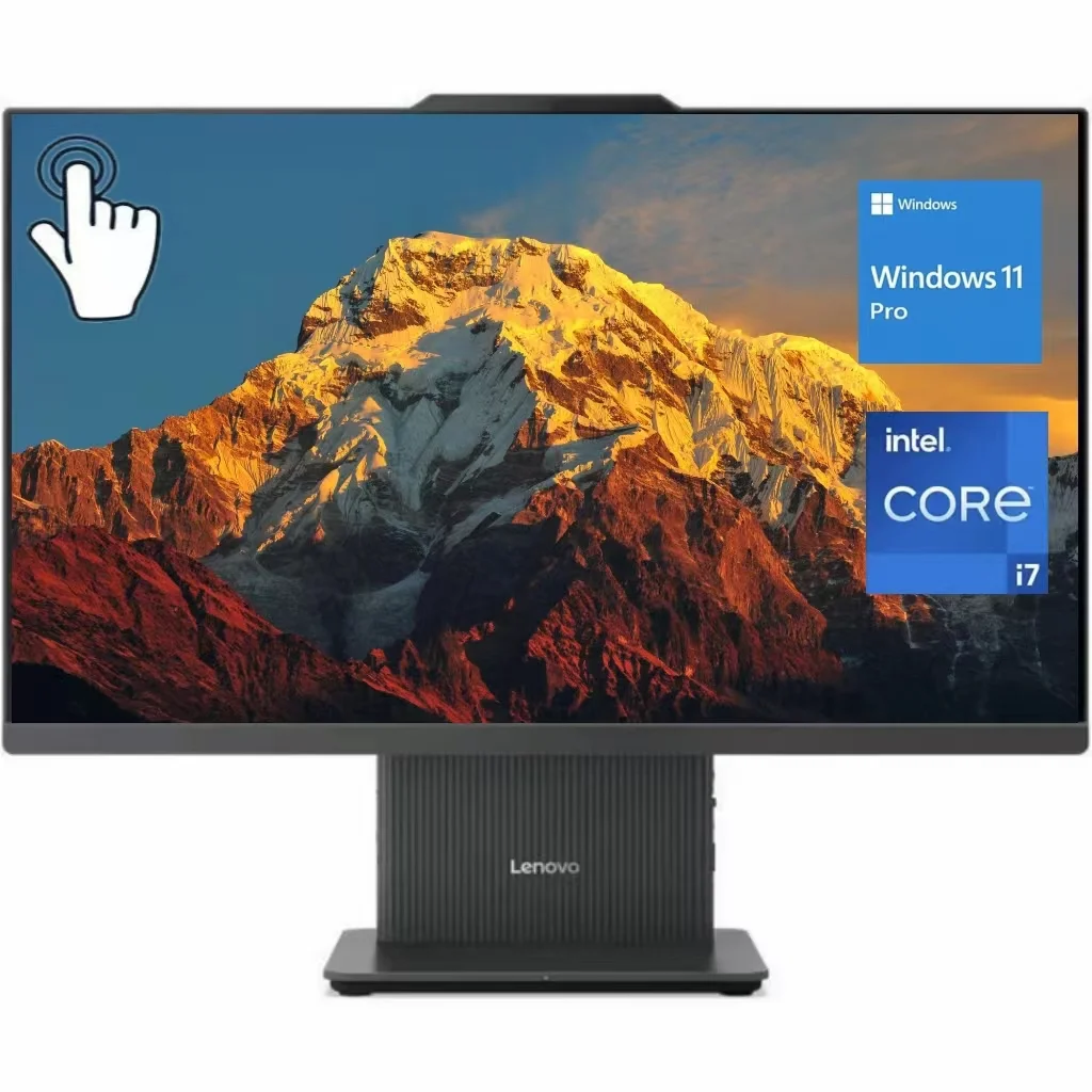 New Lenovo IdeaCentre AIO I Intel Desktop,27" QHD IPS Touchscreen 350nits, Intel Core i7-13620H, 32GB RAM, 1TB SSD,All-in-One, Windows 11 Pro,Grey