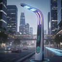 BrightSites Smart Pole with Integrated Small Cell